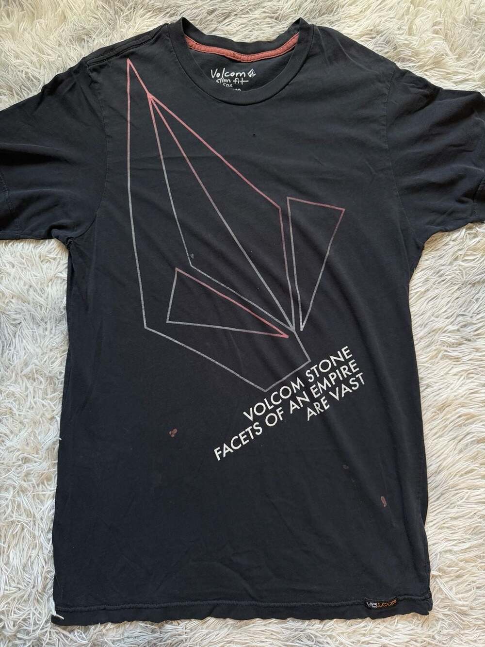 Volcom Stone Facets of an Empire Graphic Slim Fit T-Shirt